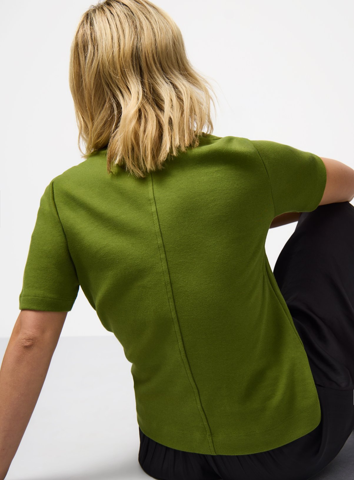 Mid Green Pure Cotton Ultimate T-Shirt 20 - Image 5 thumbnail